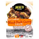 Ma'S Sri Lankan Black Pork Curry Paste 75G - in Sri Lanka