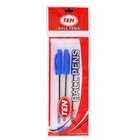 Ten Plus Ball Pen Blue 3Pcs - in Sri Lanka
