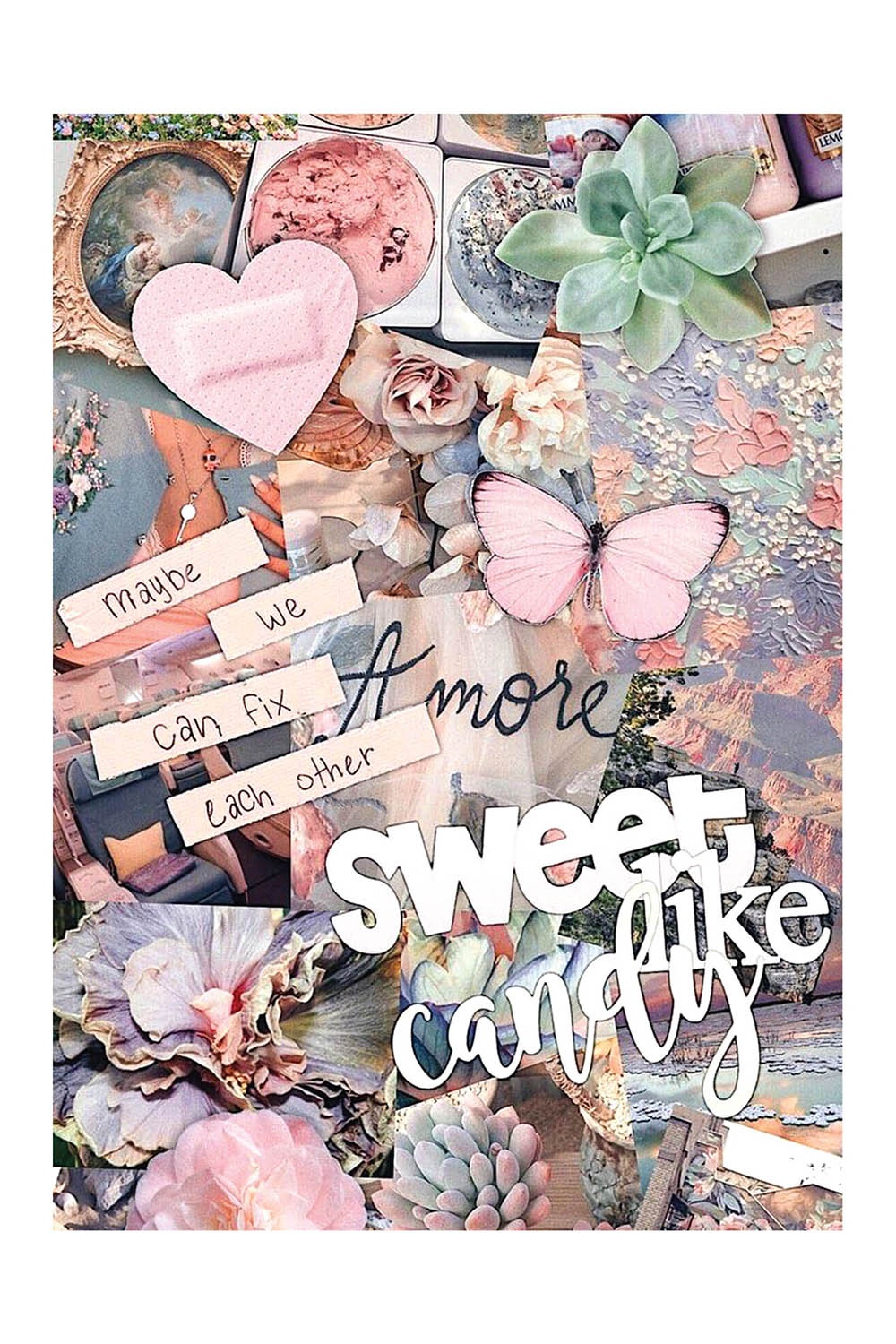 Odel Girl Sweet Candy Love Card | Odel.lk