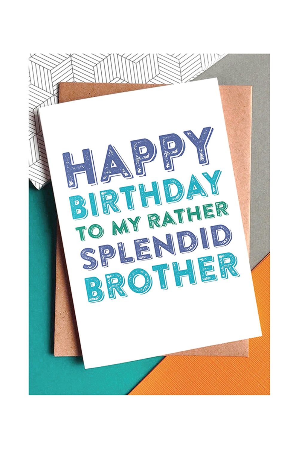 Odel Brother Splendid Brother Birthday Card | Odel.lk