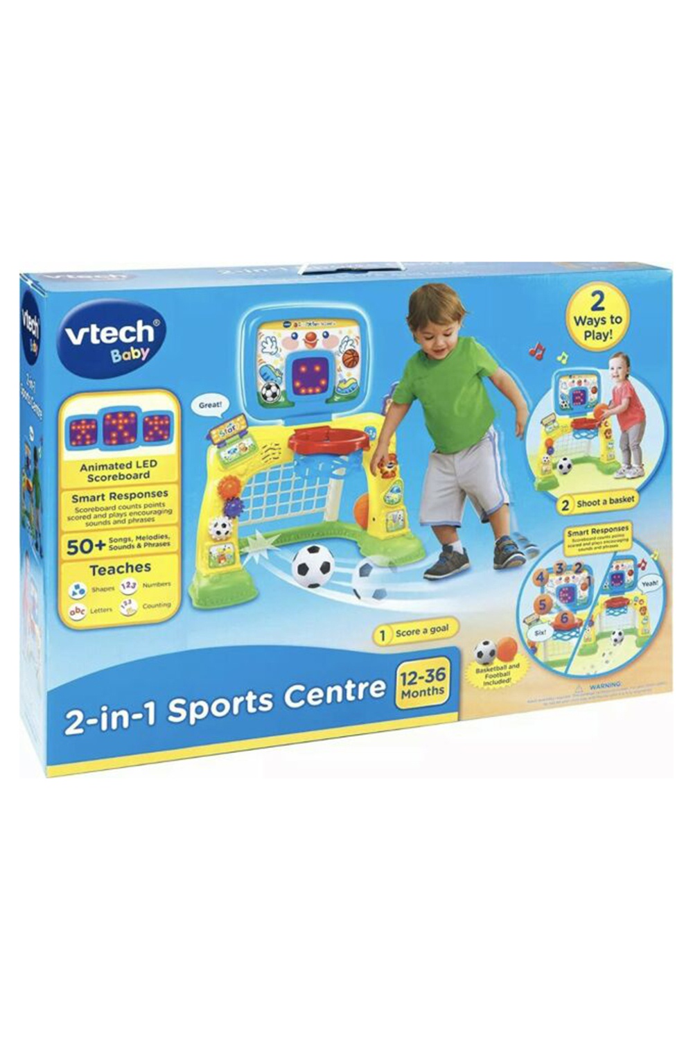 Vtech 2in1 Sports Centre Toy Set Odel Lk