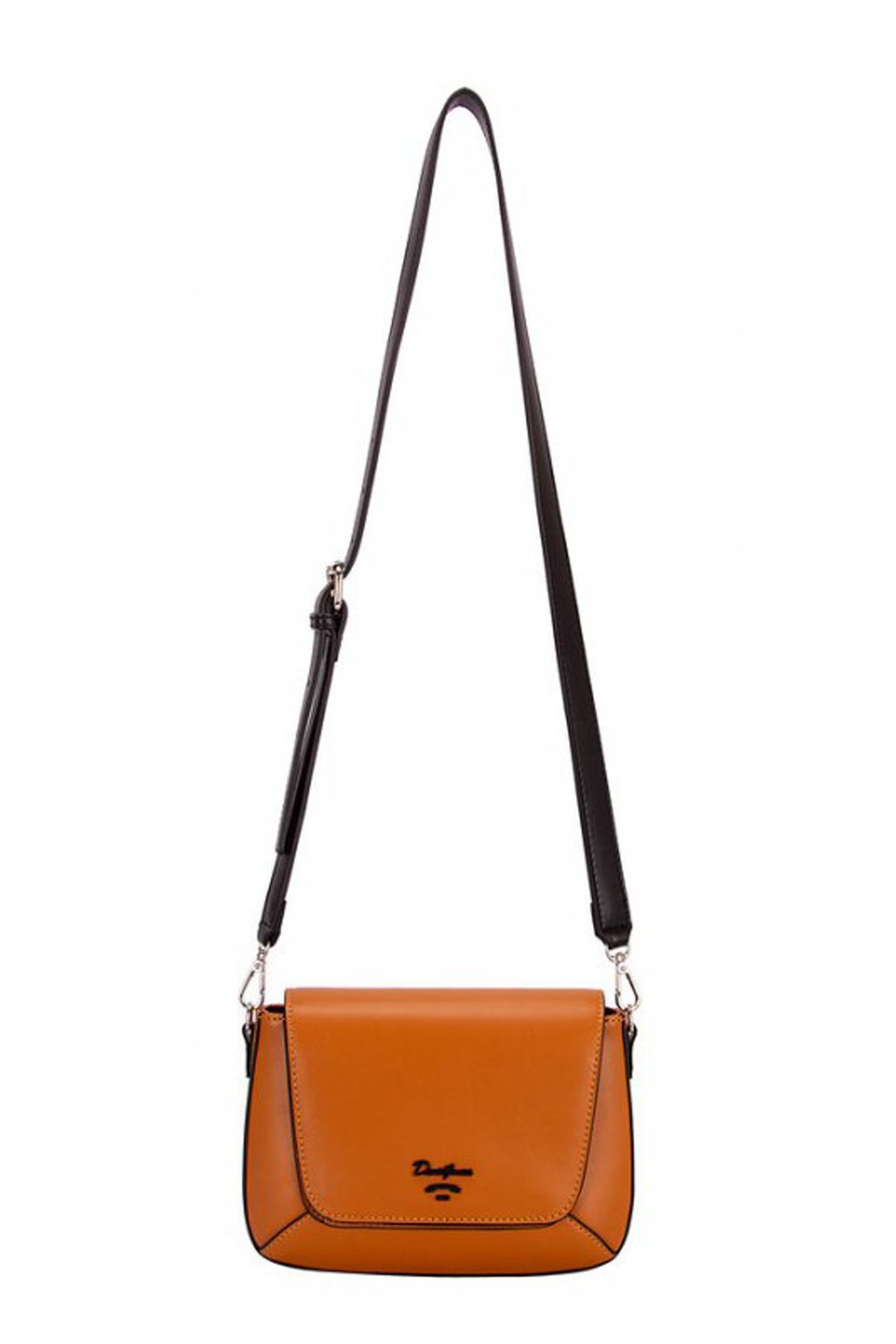 Cross-body Hand Bag - David Jones - Cognac Cognac