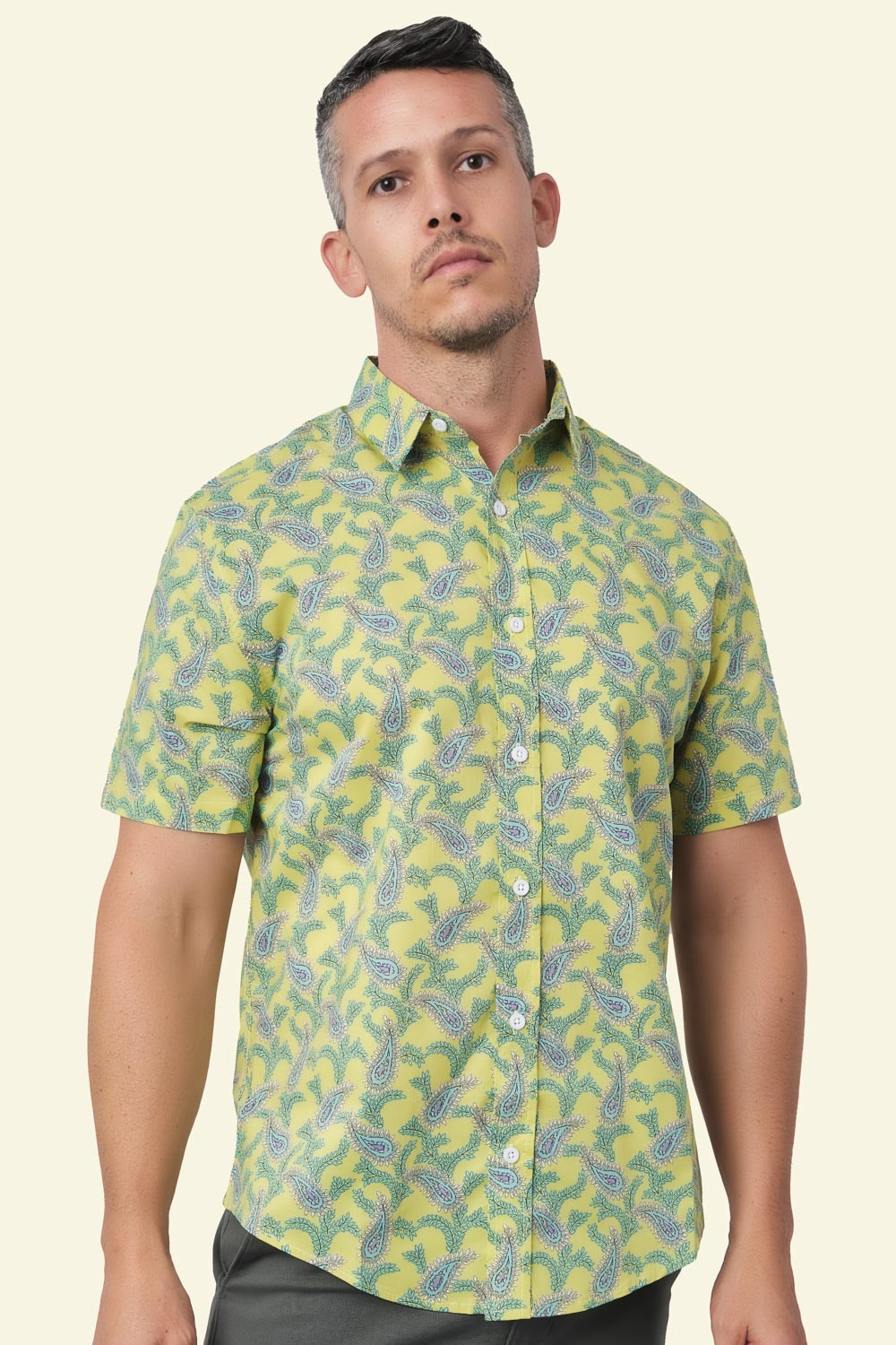 Odel Printed Short Sleeve Beach Shirt | Odel.lk