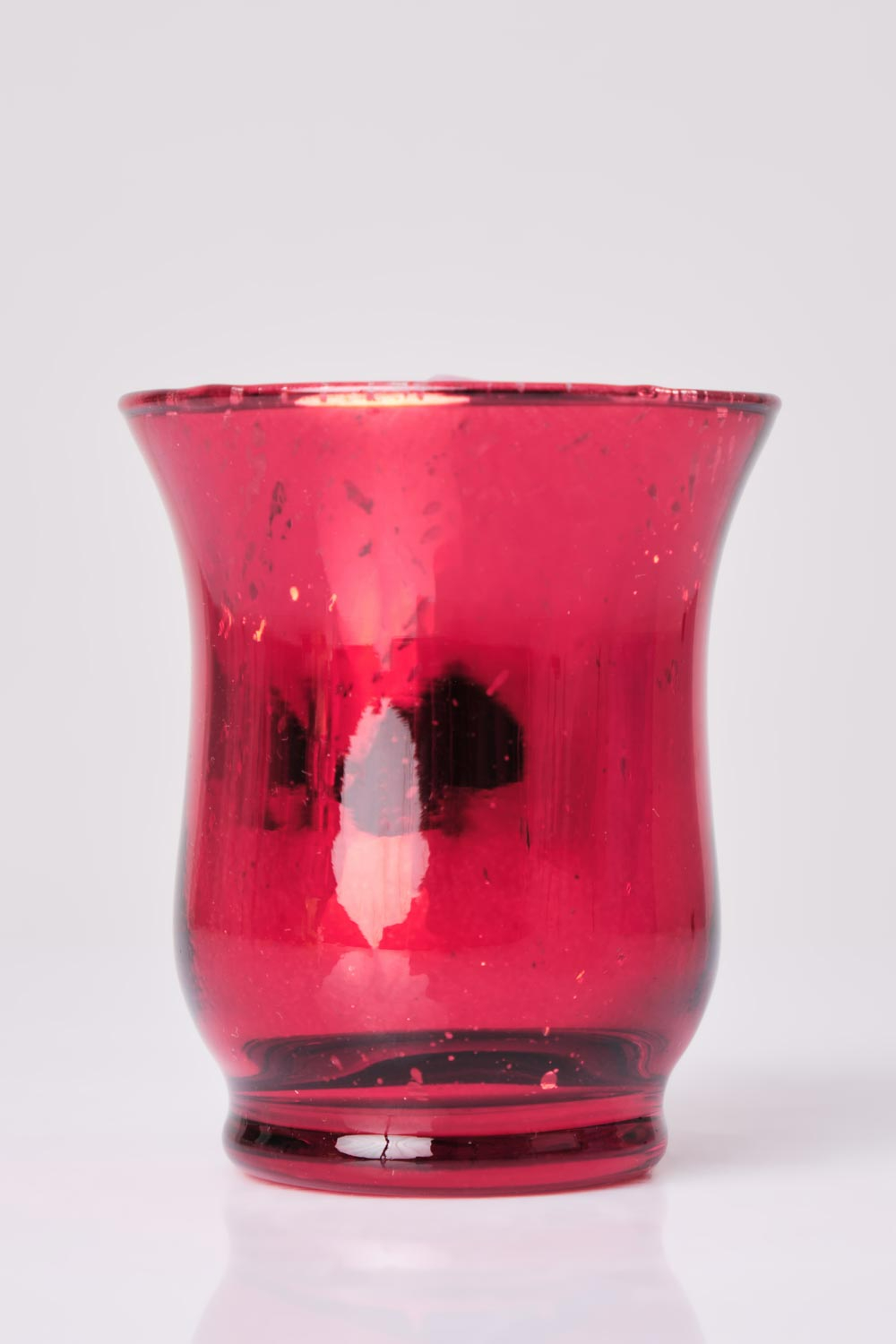 Odel Red Tea Light Holder 7.5x9cm Odel.lk
