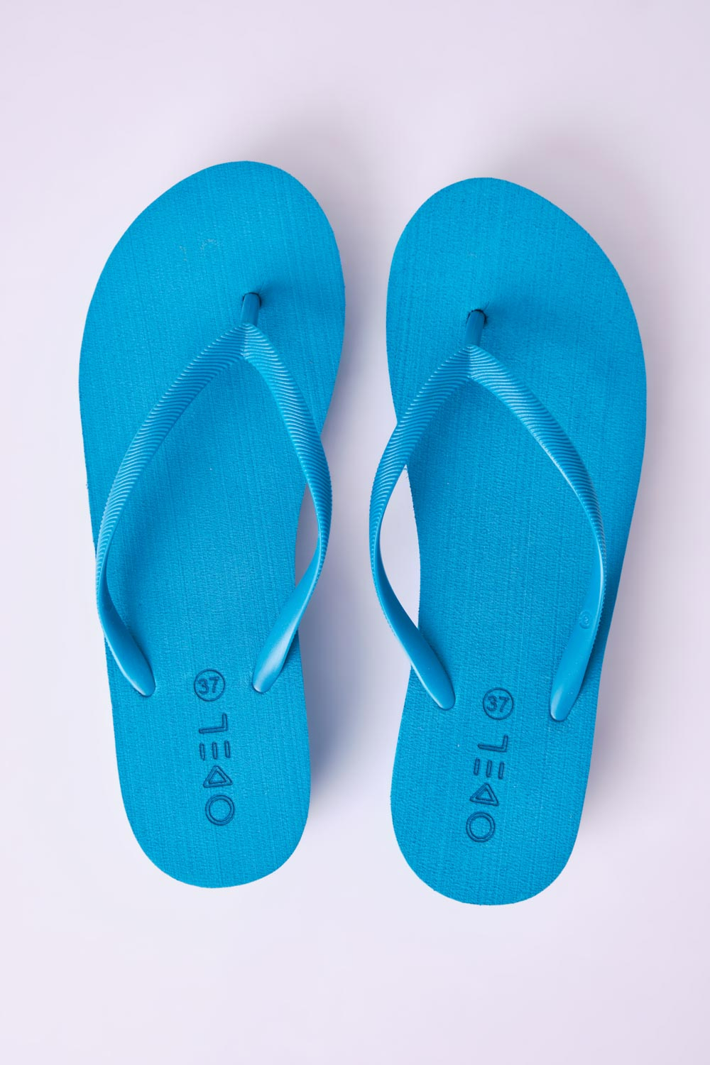 Light blue cheap flip flops