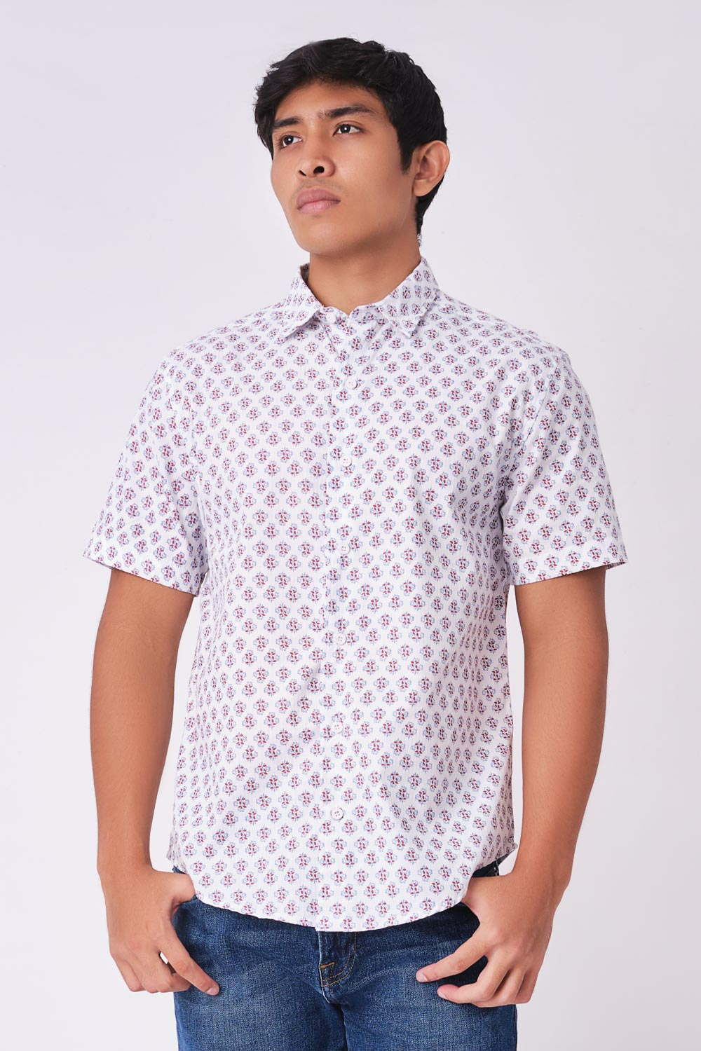 Odel Printed Short Sleeve Shirt Odel Lk