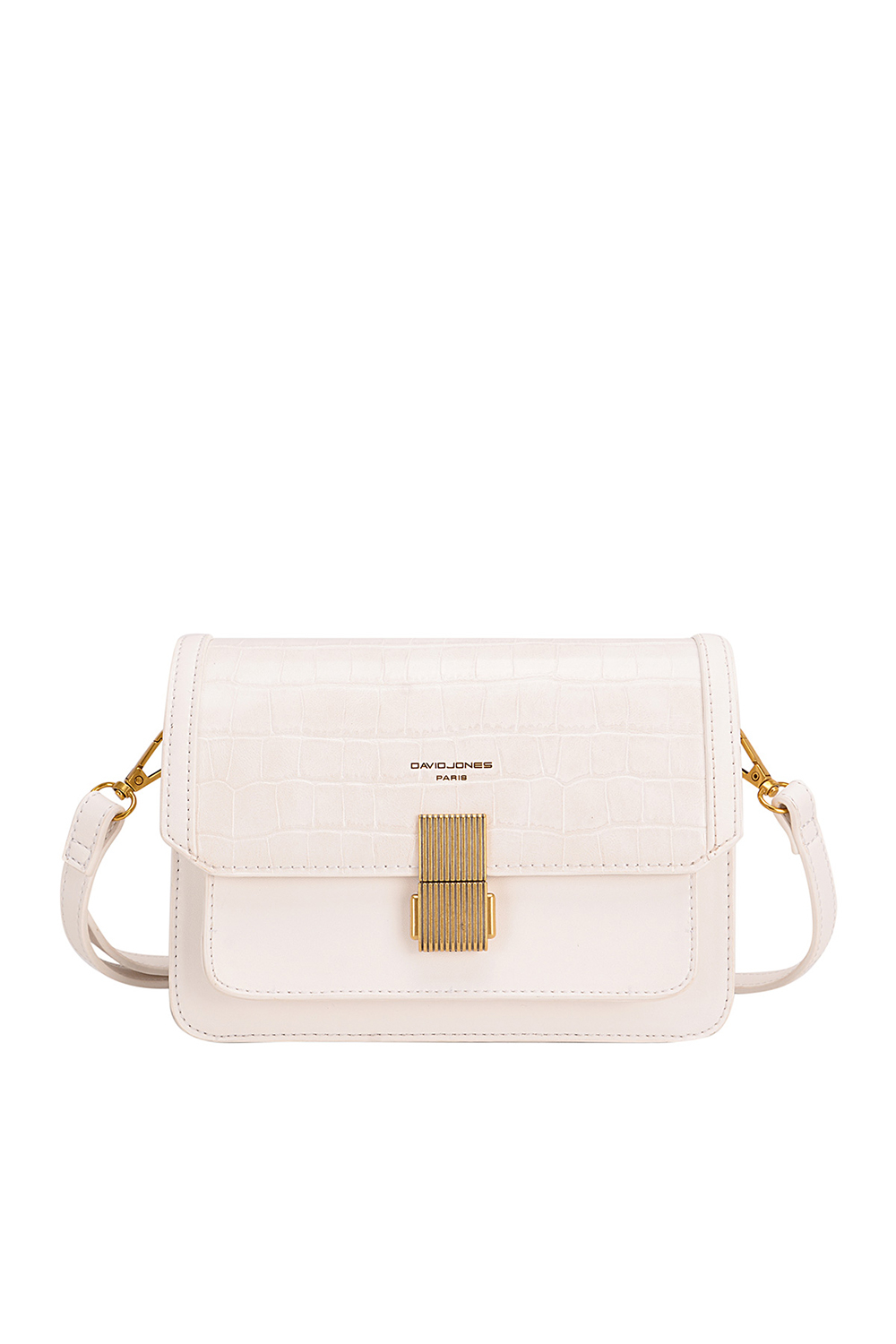 David Jones Womens White Crossbody Bags Odel.lk