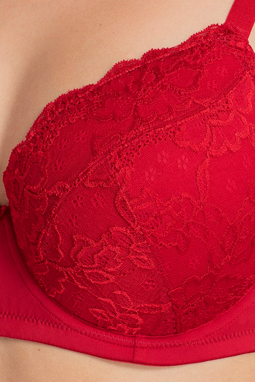 Reggiseno Donna Dorina Lianne Con Ferretto E Pizzo – Non Imbottito, Coppe B-DD – Intimo Elegante E Confortevole