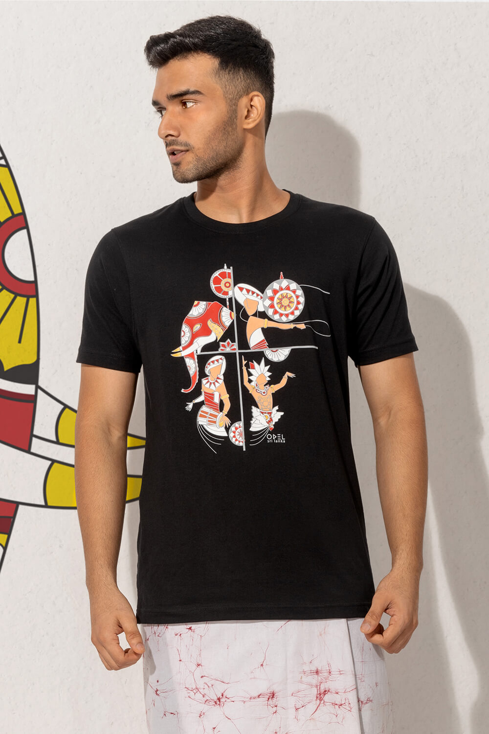 Luv Sl Unisex T-Shirt Perahera 4 Item Print | Odel.lk