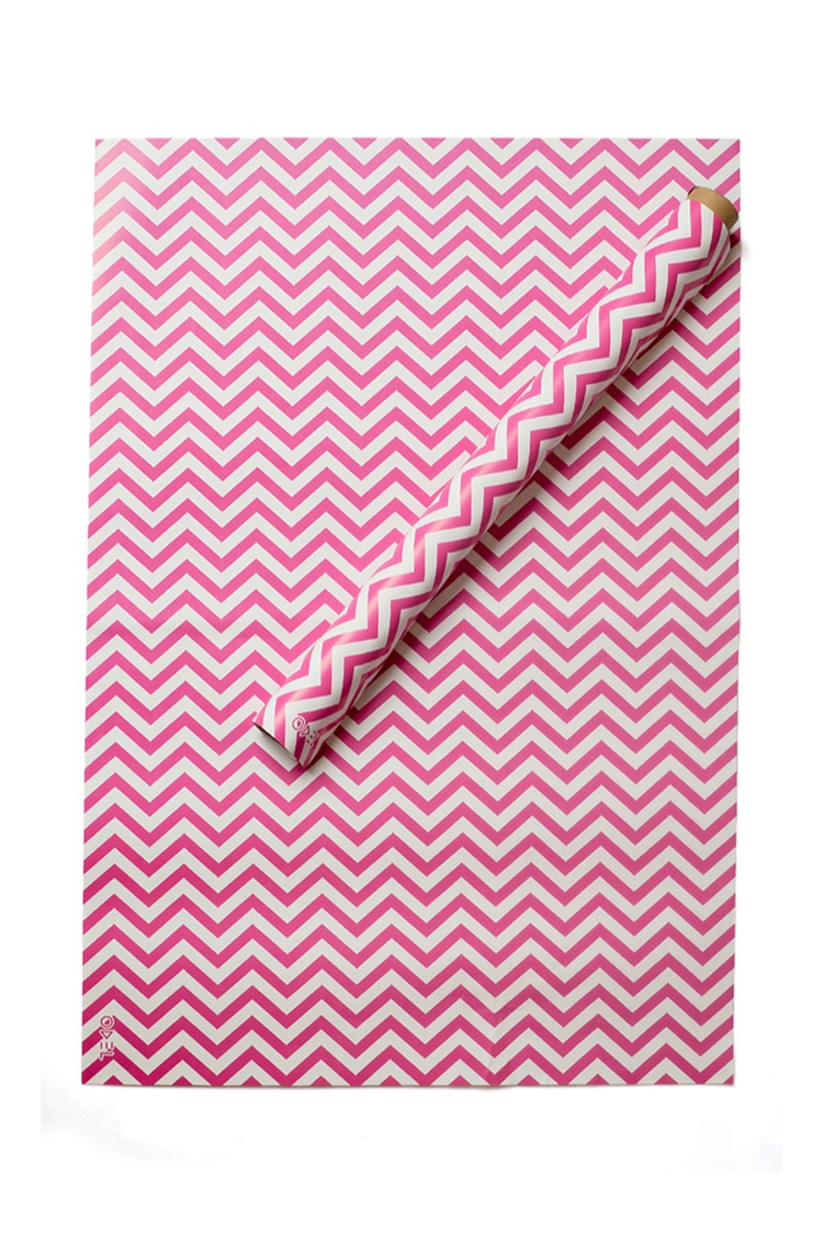 Pink and white chevron wrapping paper new arrivals