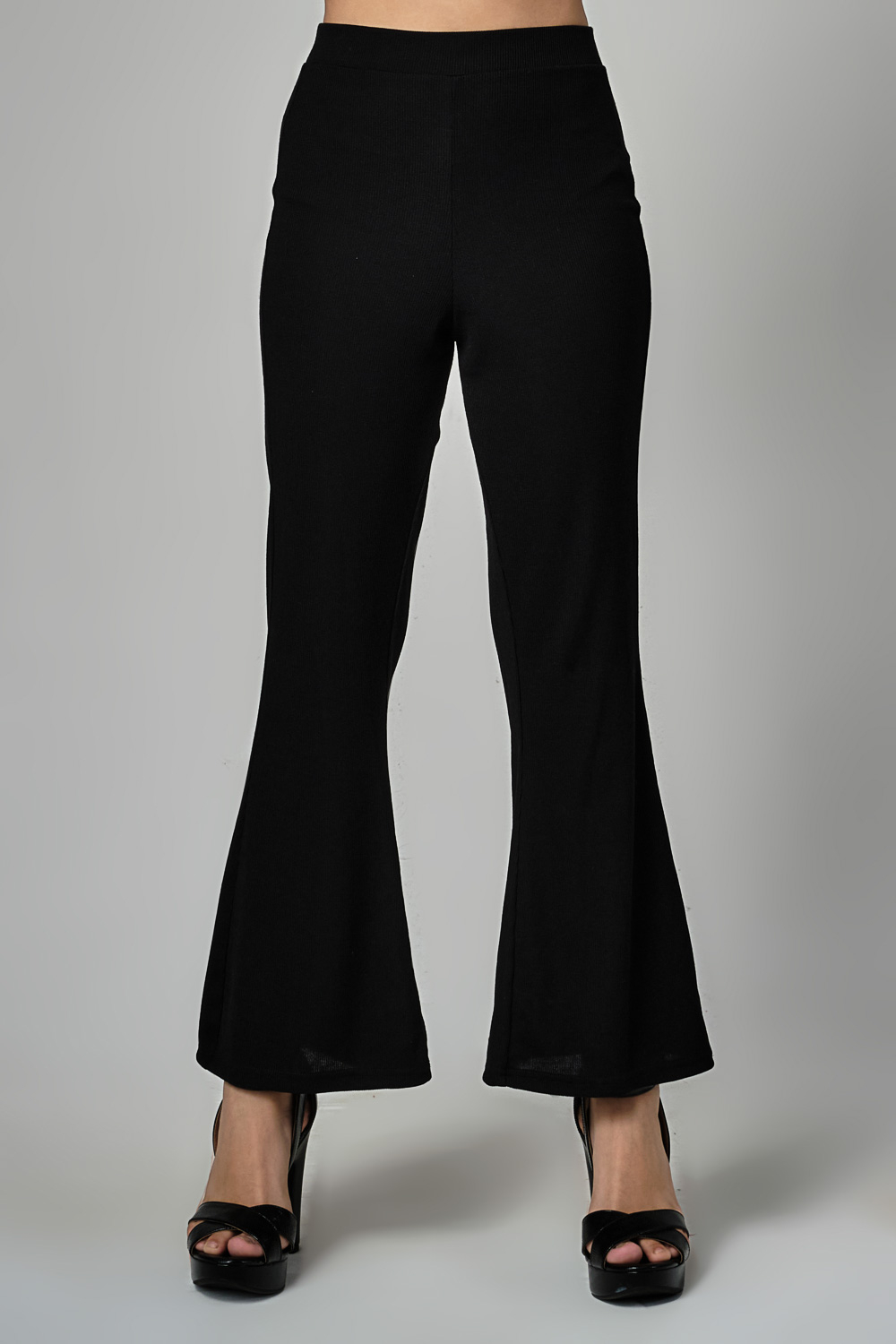 Biconic Black Boot Cut Pant | Odel.lk