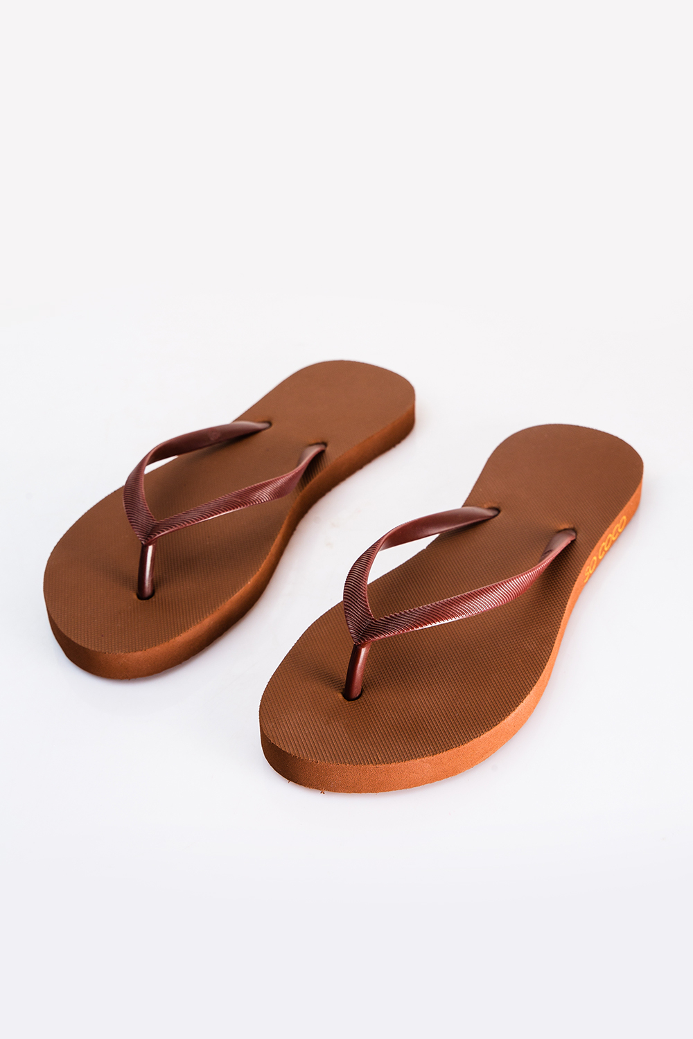 Cotton Collection Brown Slippers | Odel.lk