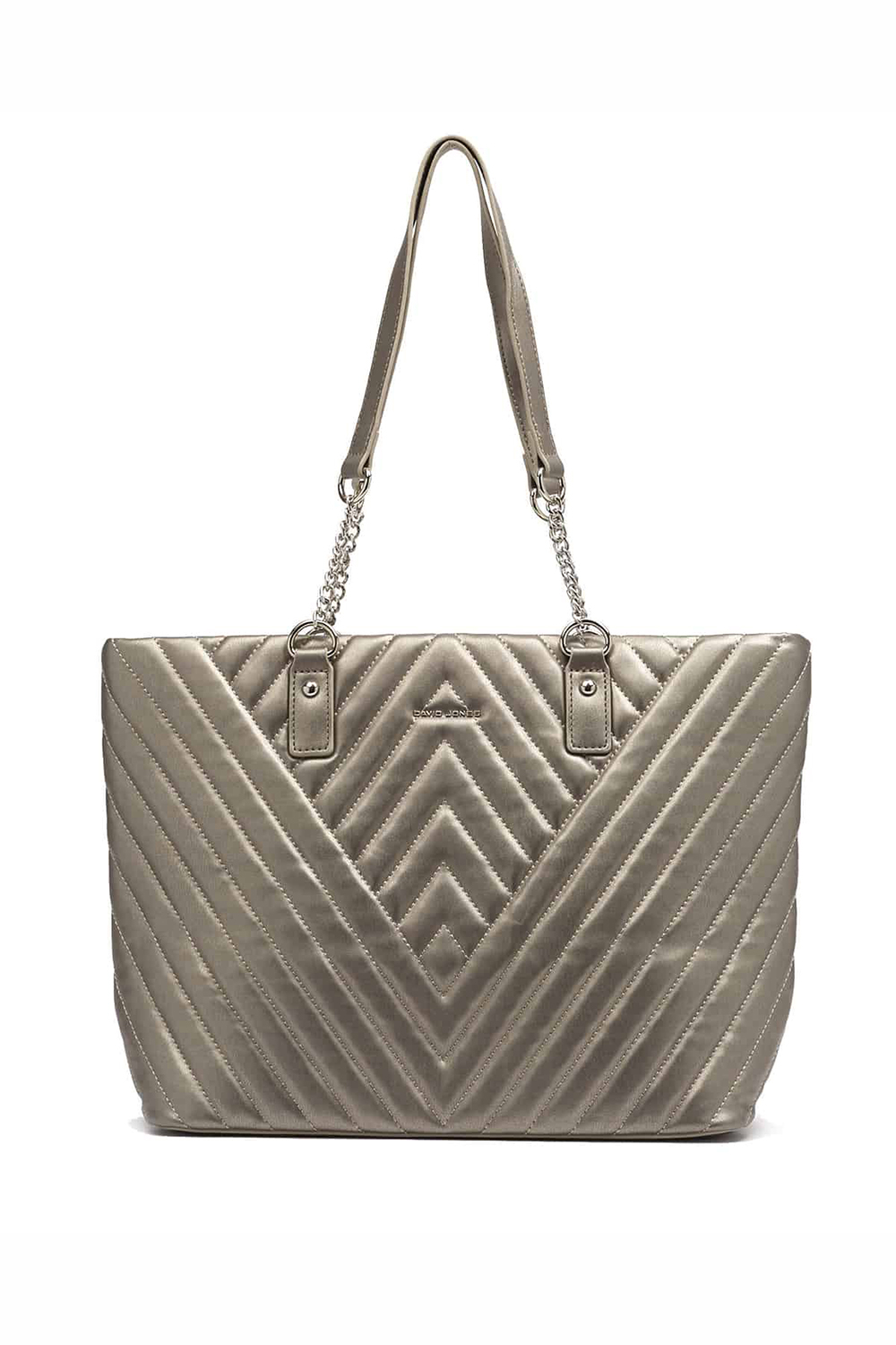 David Jones Women's Bags Dark Silver Tote Bag Odel.lk
