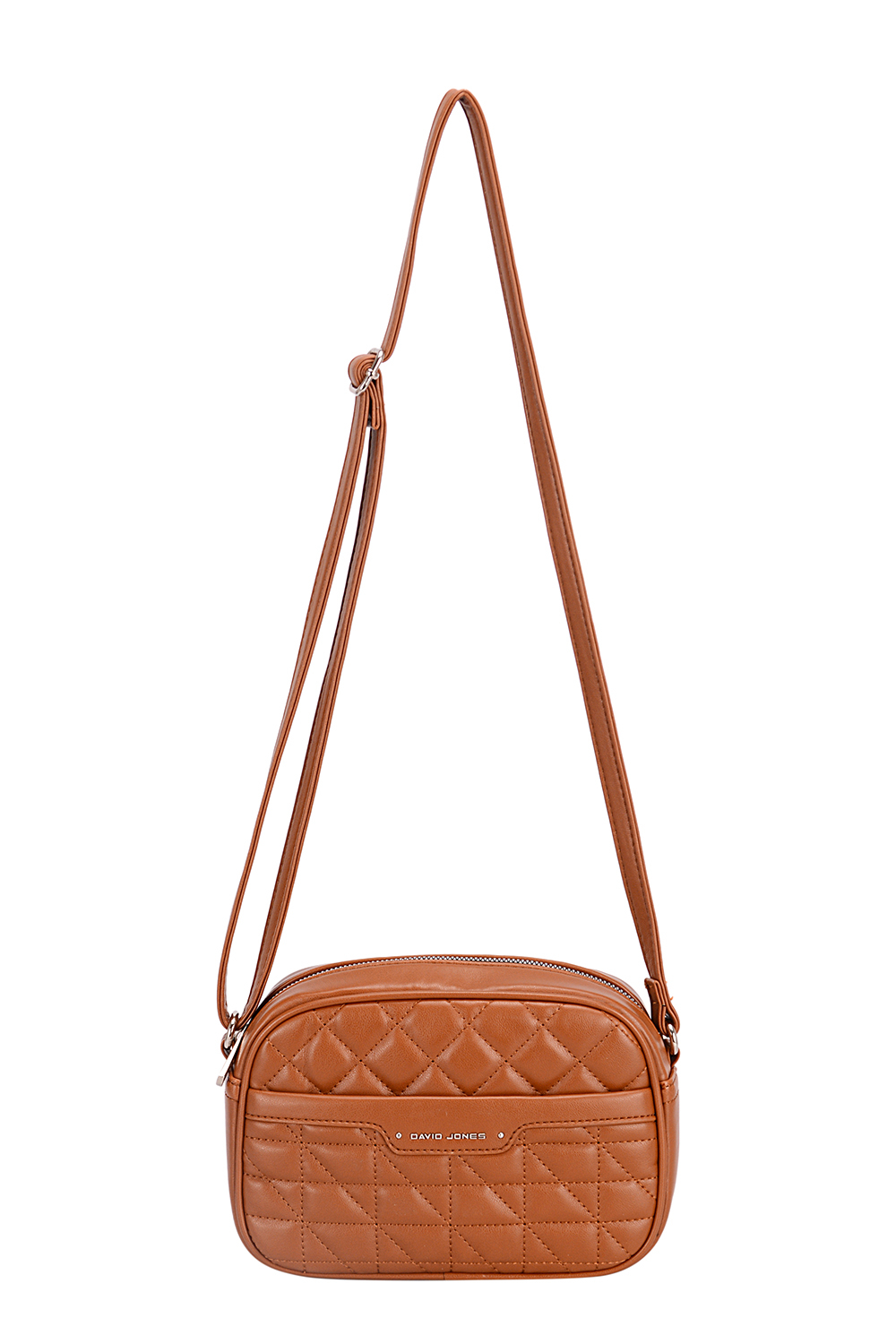 David Jones Women's Bags Cognac Crossbody Bags Odel.lk