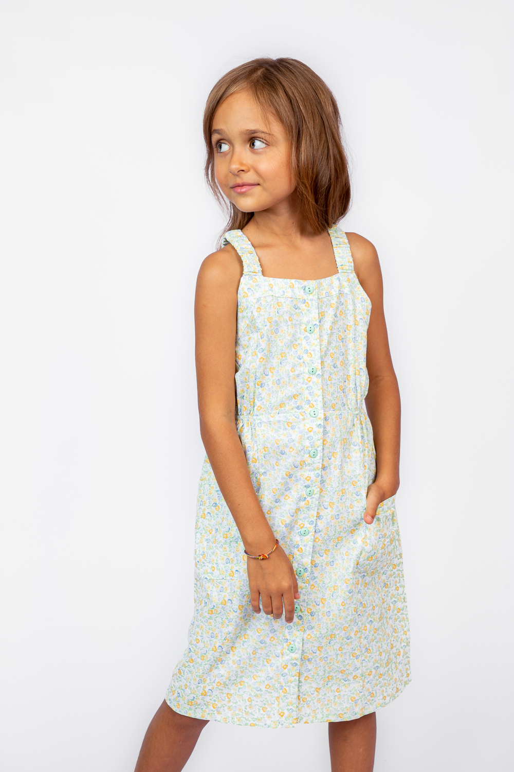 Pinkabelle Girls Multi Color Printed Dress | Odel.lk