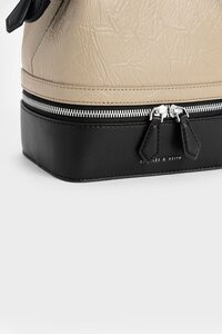 charles and keith wrinkled effect bag