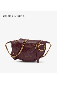 double zip crossbody bag charles and keith