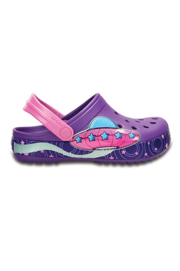 Girls hotsell purple crocs