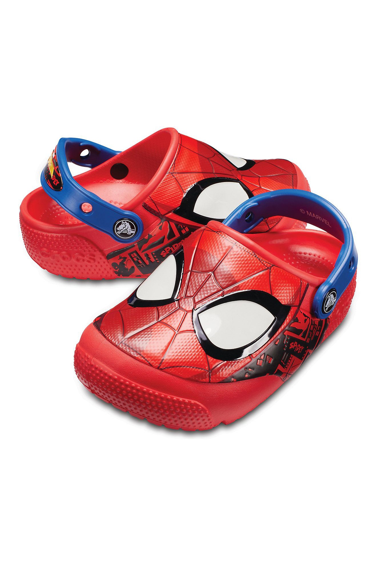 spiderman clogs