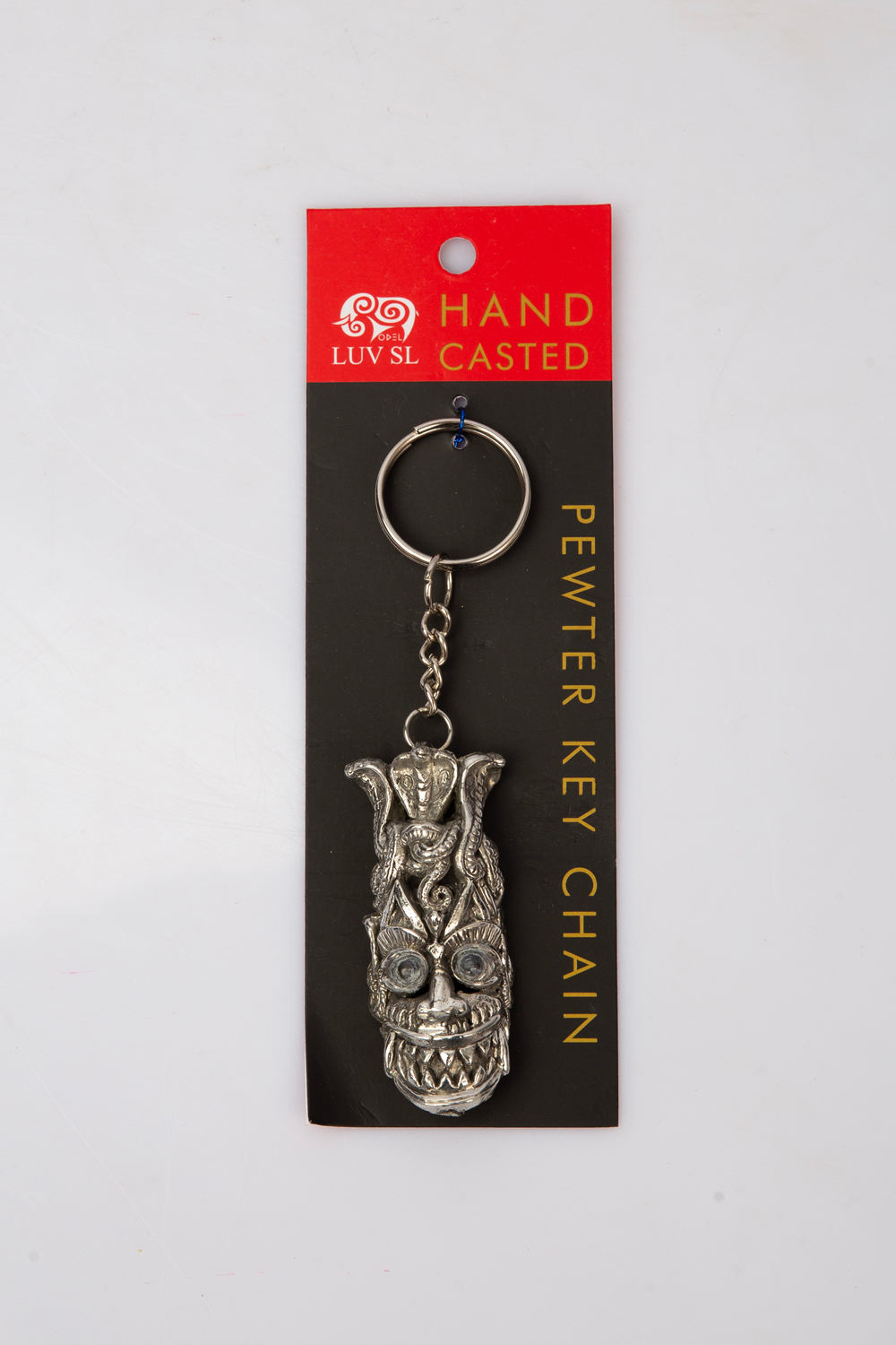 Luv Sl Key Tag Traditional Devil Mask | Odel.lk