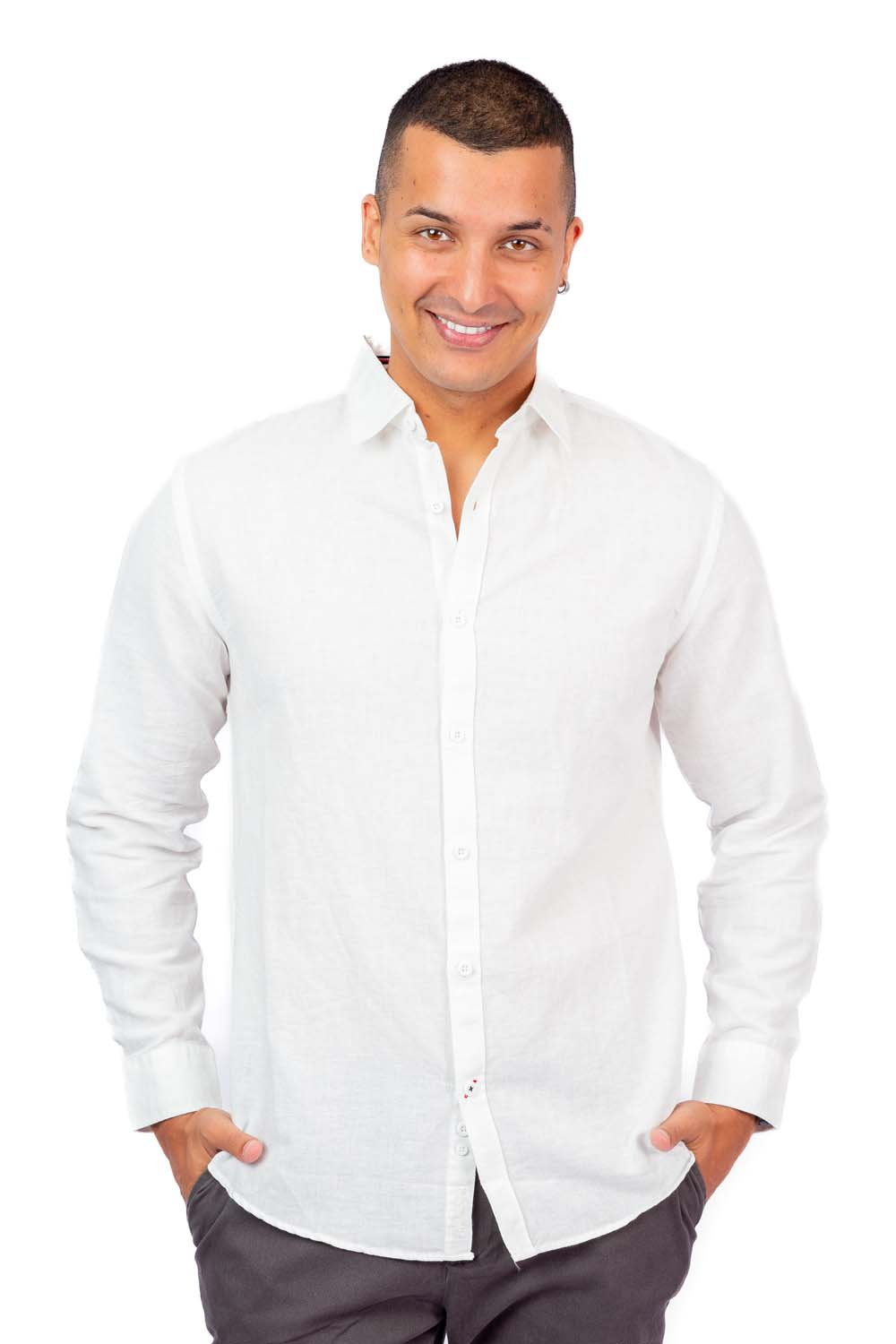Odesa -- Men's 100% Cotton LS Shirt