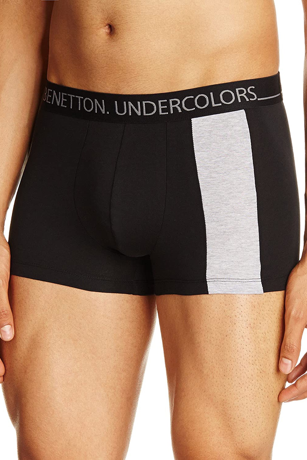 Benetton Underwear In Stretch Organic Cotton in Black for Men