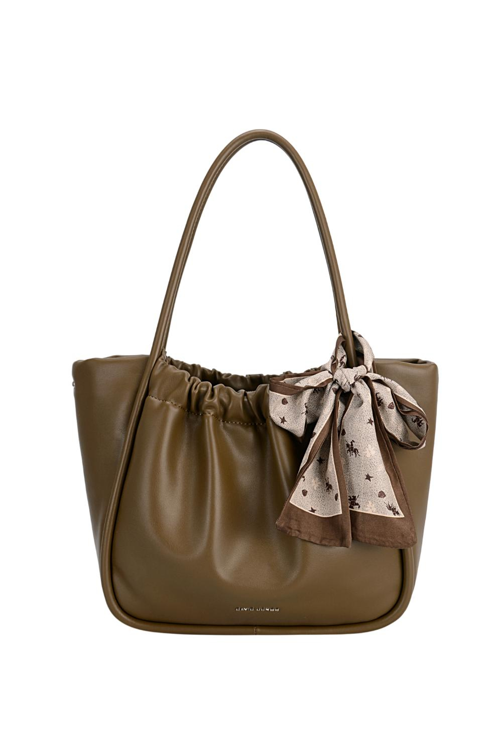 David Jones Olive Green Women's Tote Bag