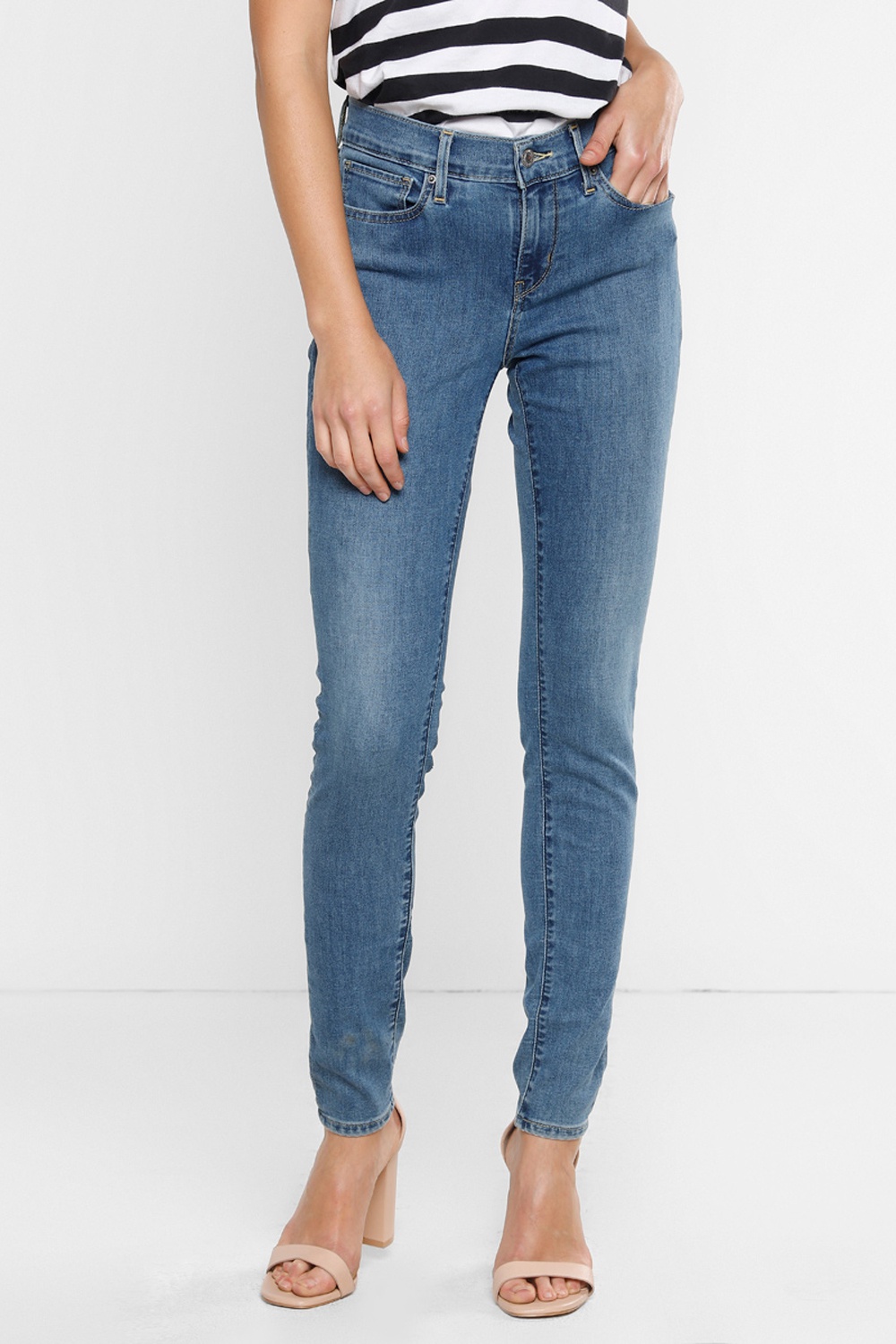 levis super skinny jeans womens
