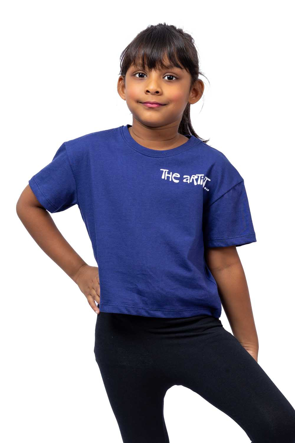 Odel Kids Girls Navy T Shirt Odel.lk