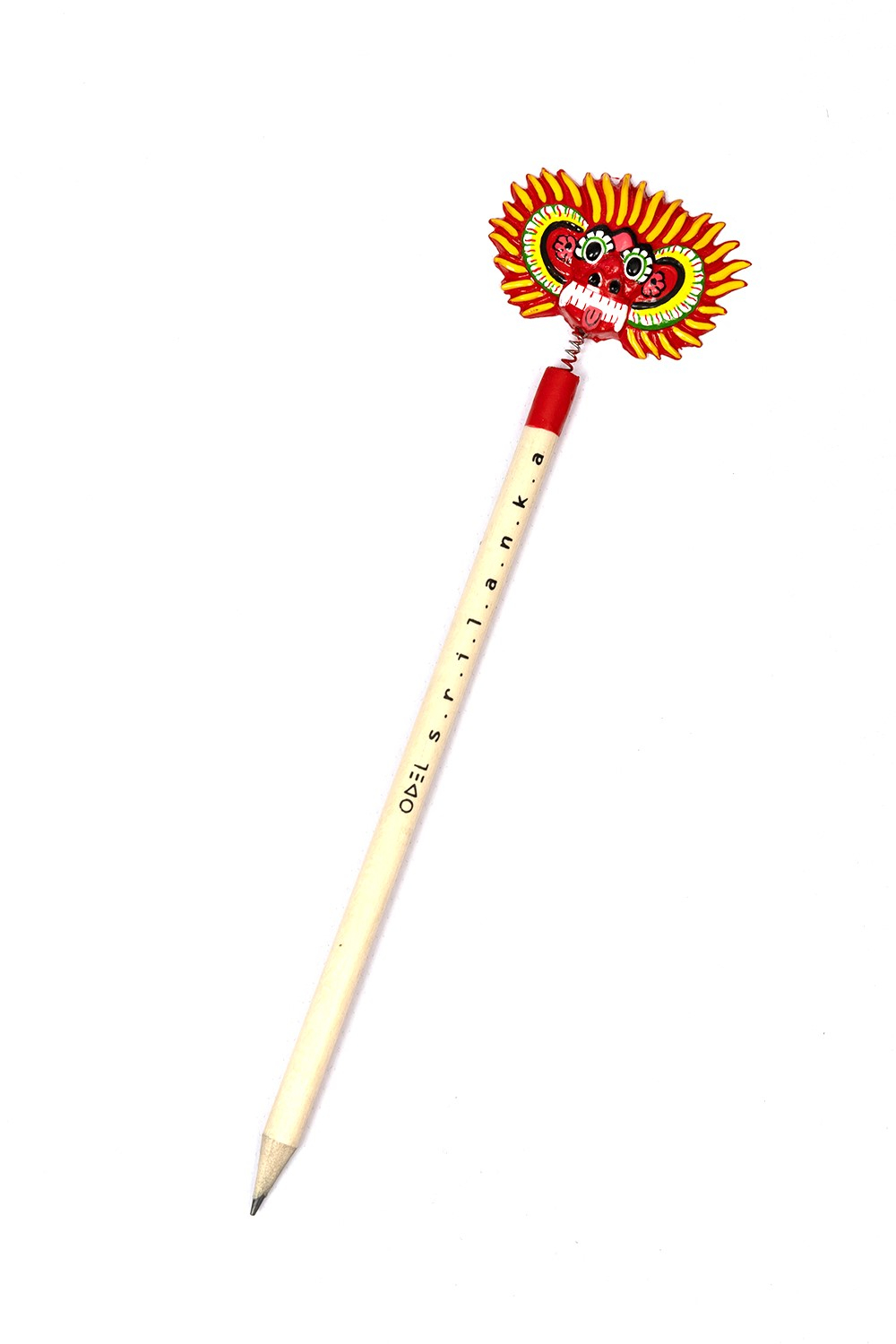 Luv Sl Pencil With Perahera Yaka Face Topper | Odel.lk