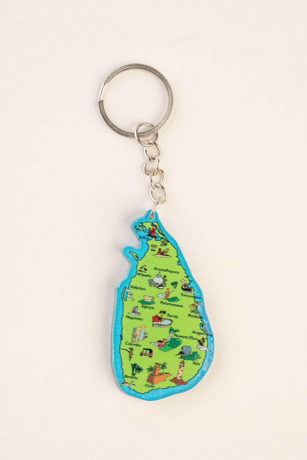 Luv Sl Key Tag Sl Map | Odel.lk