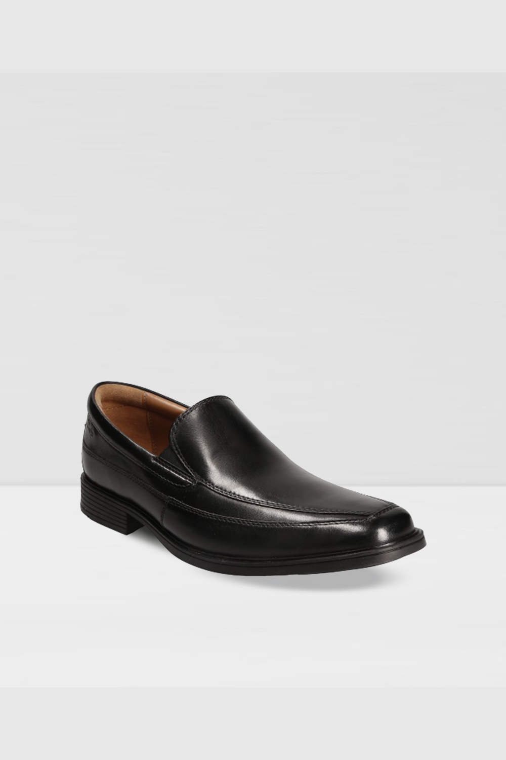 Clarks Whiddon Step Men'S Black Leather Loafers | Odel.lk