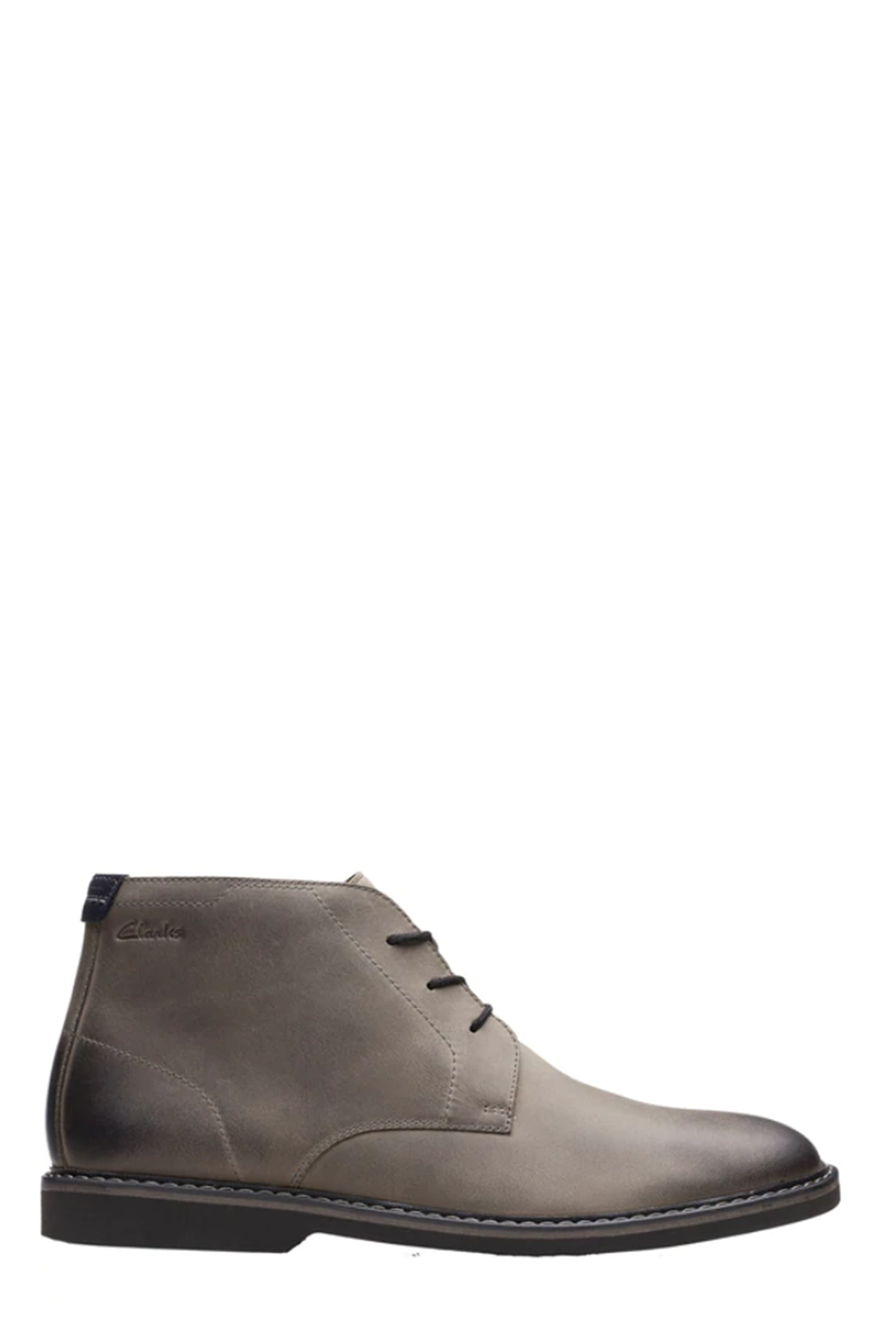 clarks mens grey boots