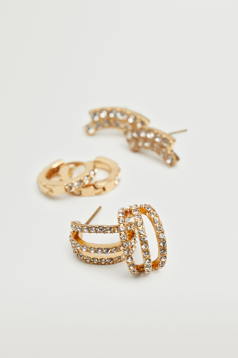 Mango Crystal Pack Earrings