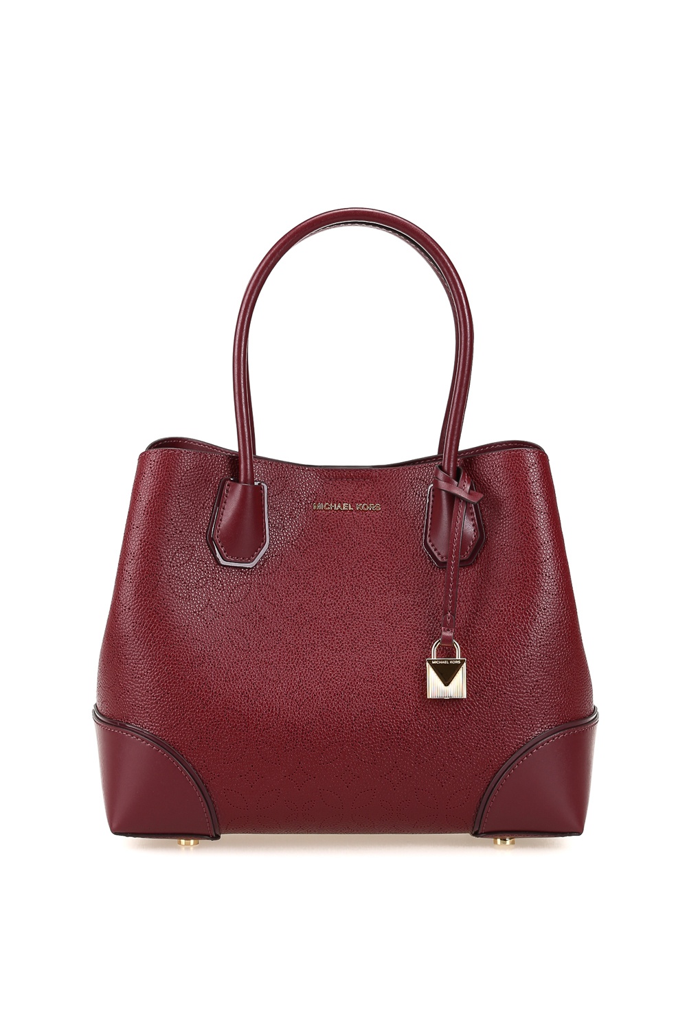 Michael kors oxblood outlet tote