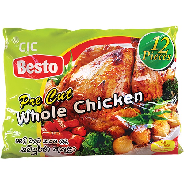 Besto Pre Cut Whole Chicken(12Pcs) - BESTO - Meat - in Sri Lanka