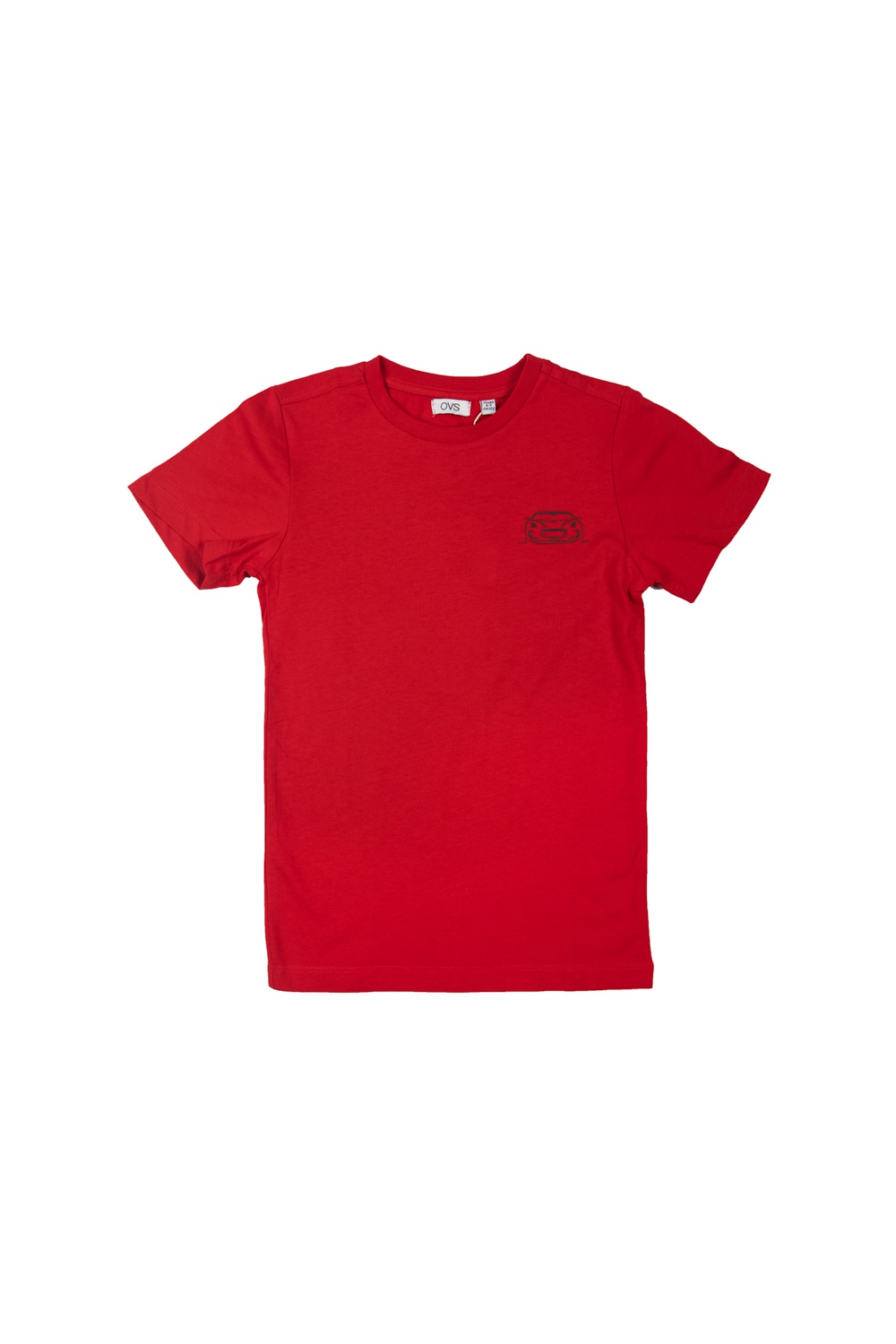 OVS Boys Solid Color Graphic Side Printed T-Shirt | Odel.lk