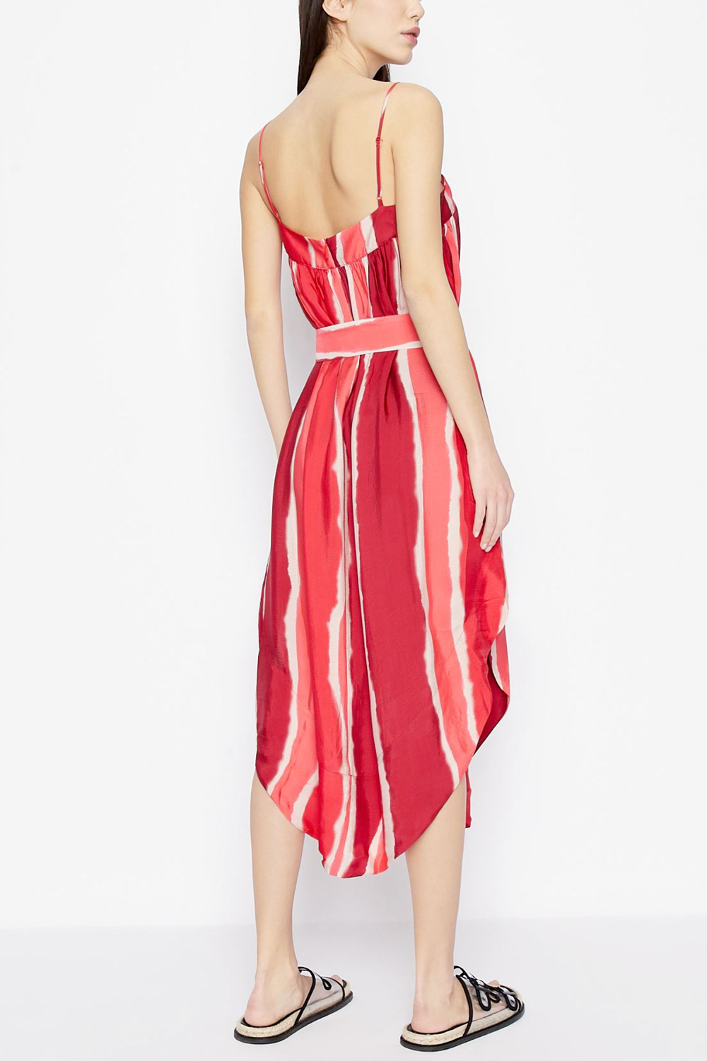 Armani Exchange Red All Over Stripe Womens Dress Odel.lk