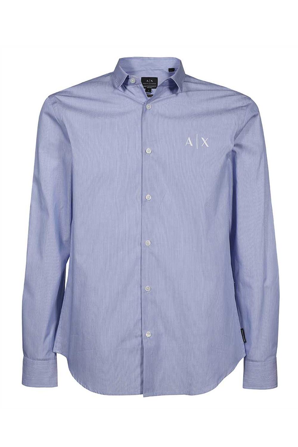 Armani Exchange Blue/White Mens Shirt 