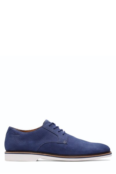 CLARKS MENS Malwood Plain NAVY Formal Shoes | Odel.lk