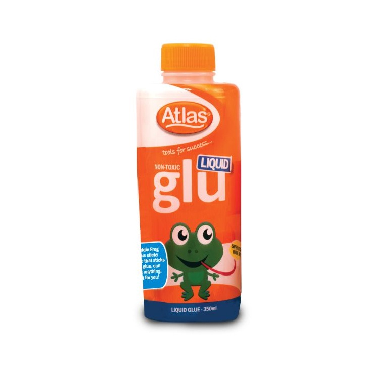 Atlas Clear Glue Bottle 350Ml - ATLAS - Stationery & Office Supplies - in Sri Lanka