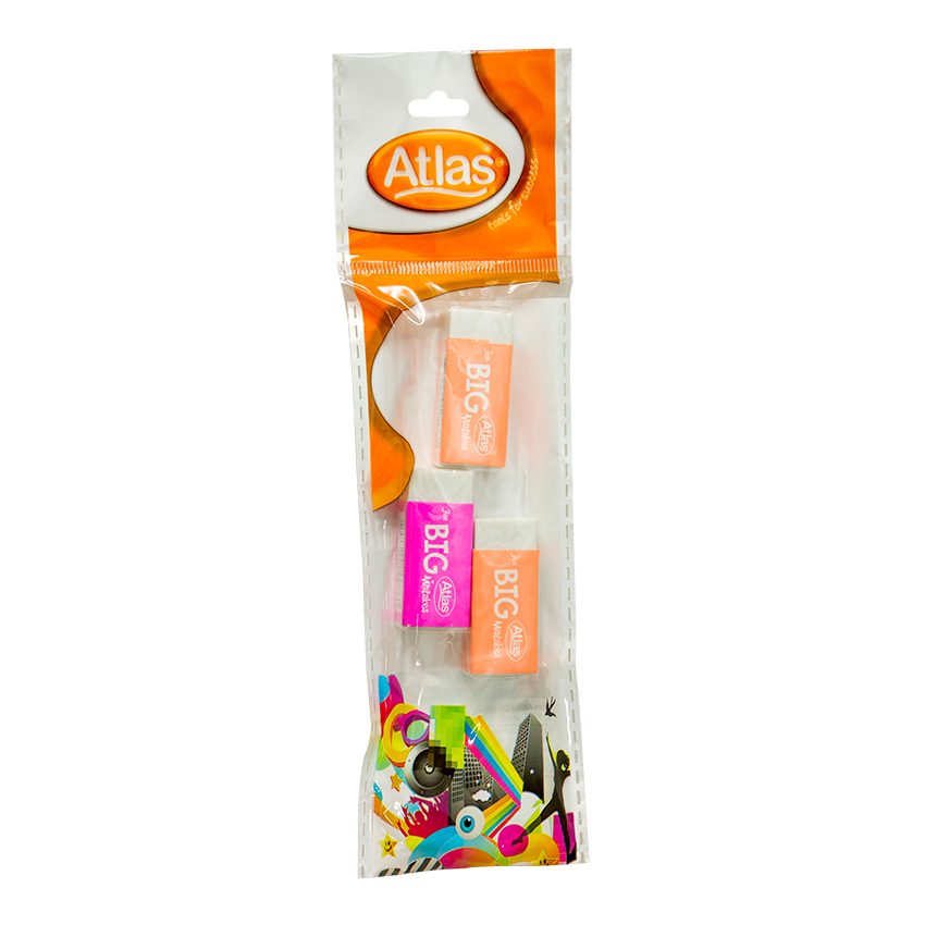 Atlas Eraser – Pack Of 3 - in Sri Lanka