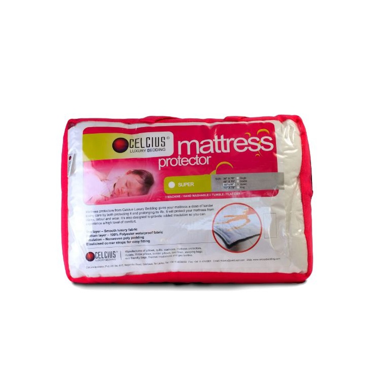 Celcius Mattress Protector Super 72X78 - CELCIUS - Bedding & Bed Linen - in Sri Lanka