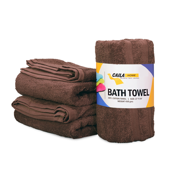 Caila Towel Bath Brown 27X54 - CAILA - Bath-Ware - in Sri Lanka