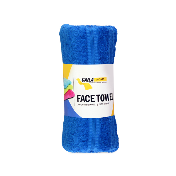 Caila Towel Face Blue 20X40 - CAILA - Bath-Ware - in Sri Lanka