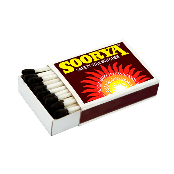 Soorya Wax Match Boxes 12 Pack - SOORYA WAX - Essentials - in Sri Lanka
