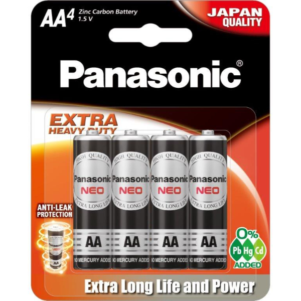 Panasonic Batteries- 6Nt/4B-Aa - PANASONIC - Batteries & Chargers - in Sri Lanka