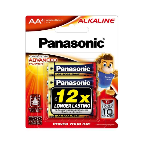 Panasonic Batteries-Lr6T/4B-Aa - PANASONIC - Batteries & Chargers - in Sri Lanka