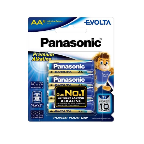 Panasonic Batteries-Lr6Eg/4B-Aa - PANASONIC - Batteries & Chargers - in Sri Lanka