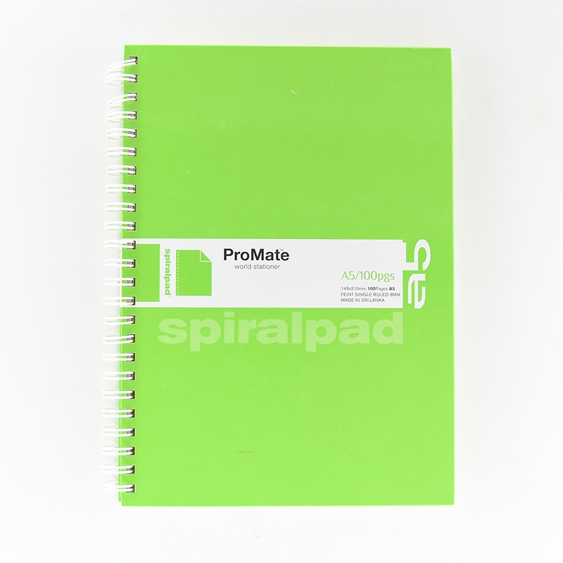 Promate Book Spiral Long A5 100P - PROMATE - Stationery & Office Supplies - in Sri Lanka